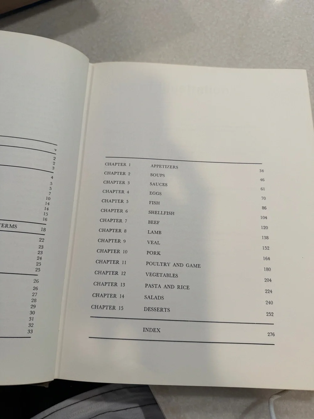 Vintage hardcover cookbook